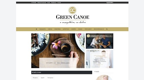 green canoe